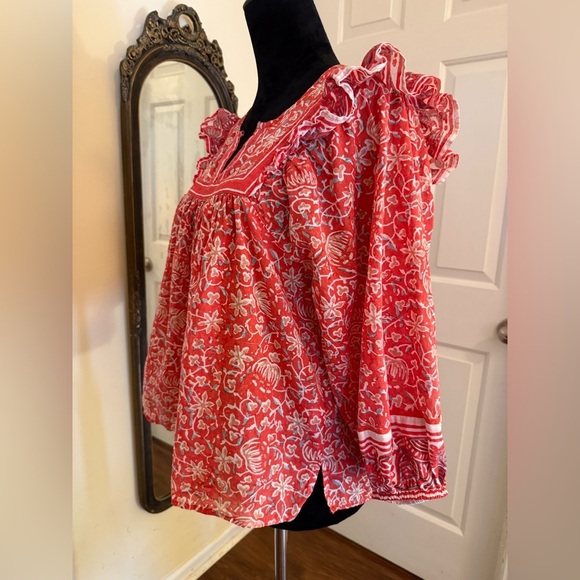Anthropologie Cleobella Mylah Boho Blouse - Picture 5 of 9